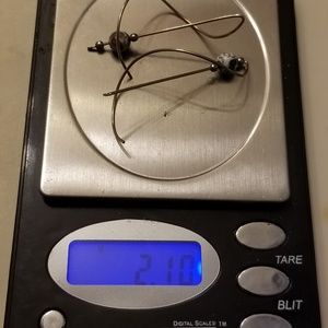 SOLD 12 k gold spiral hook earings